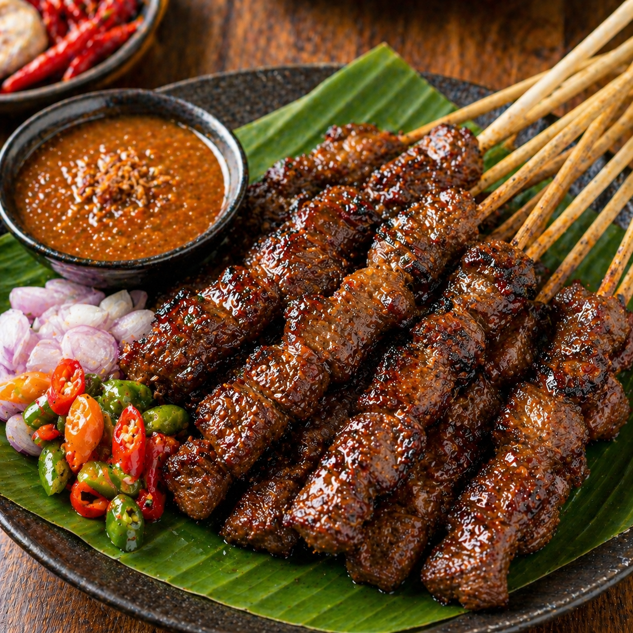 Sate Sapi Kedai Tiga Nyonya